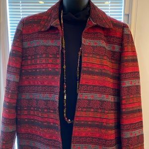 Jacket-Alfred Dunner Red/Multi
